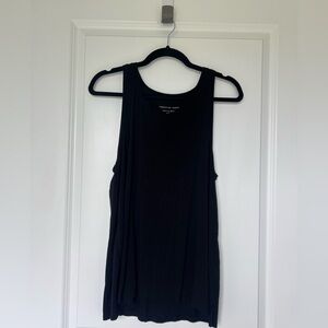American Eagle soft & sexy slub tee in black